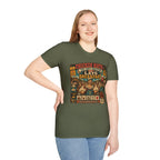 The Only Addiction That Lays Breakfast  —  Not All Heroes Wear Capes T-Shirt Tee
