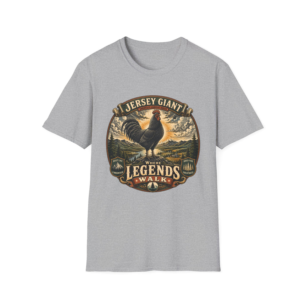 Jersey Giant Heritage Badge T-shirt, photo 3