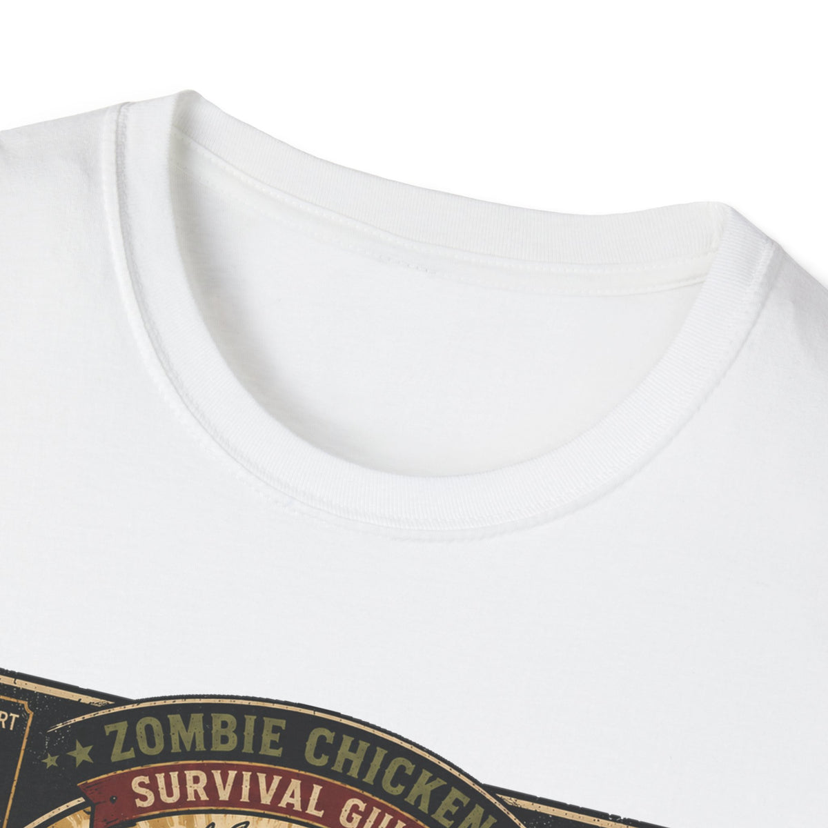 Zombie Chicken Survival Guide T-Shirt — Funny Flock Apocalypse Tee