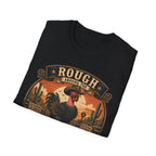 Rough Feathers and Desert Pride Naked Neck T-Shirt — Untamed Spirit Rooster Tee