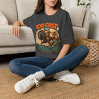 Too Fast for Thanksgiving Turkey T-Shirt — Not Today Funny Holiday Tee