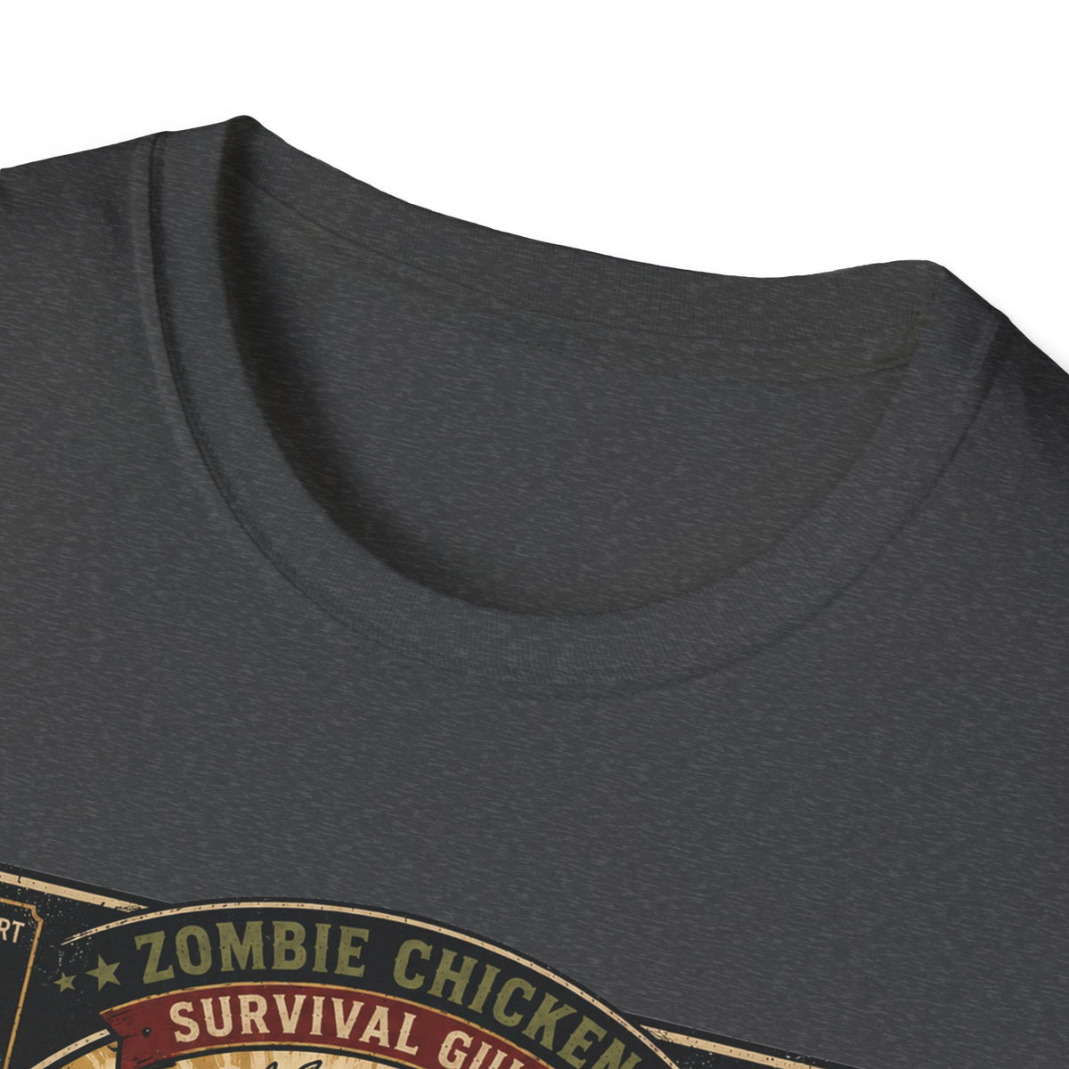 Zombie Chicken Survival Guide T-Shirt — Funny Flock Apocalypse Tee