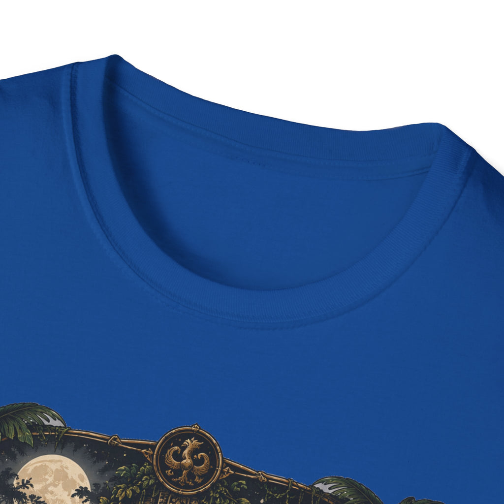 Keeper of Secrets Ayam Cemani T-Shirt — Jungle Temple Rooster Graphic Tee