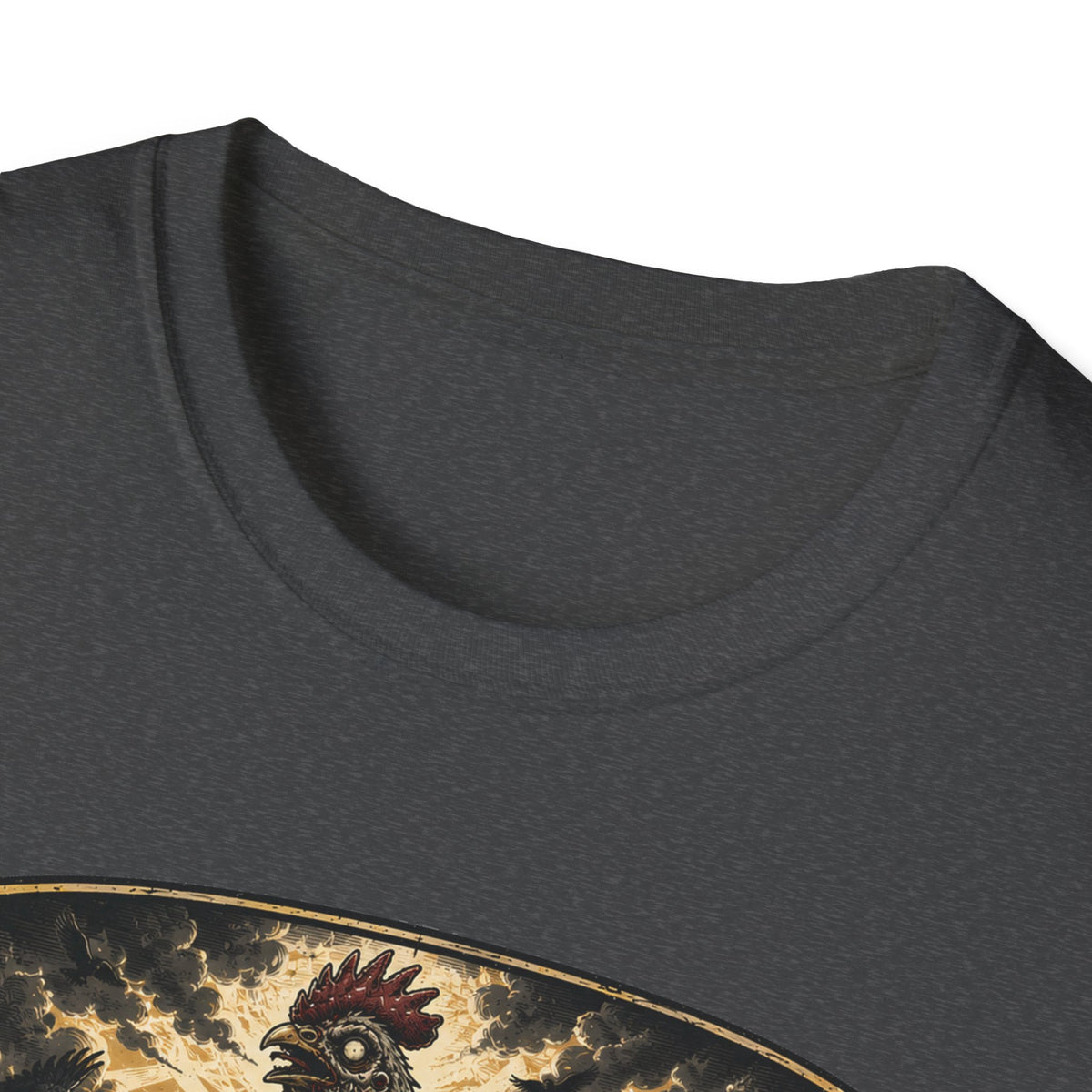 Protect the Last Egg T-Shirt — Undead Guardian Hen Zombie Chicken Tee
