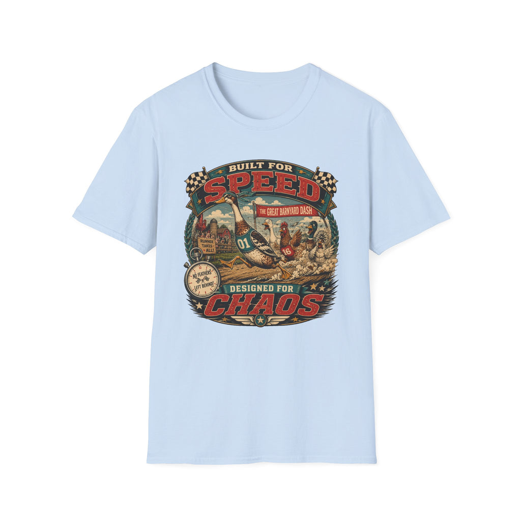 Built for Speed Barnyard Dash Indian Runner T-shirt, photo 8