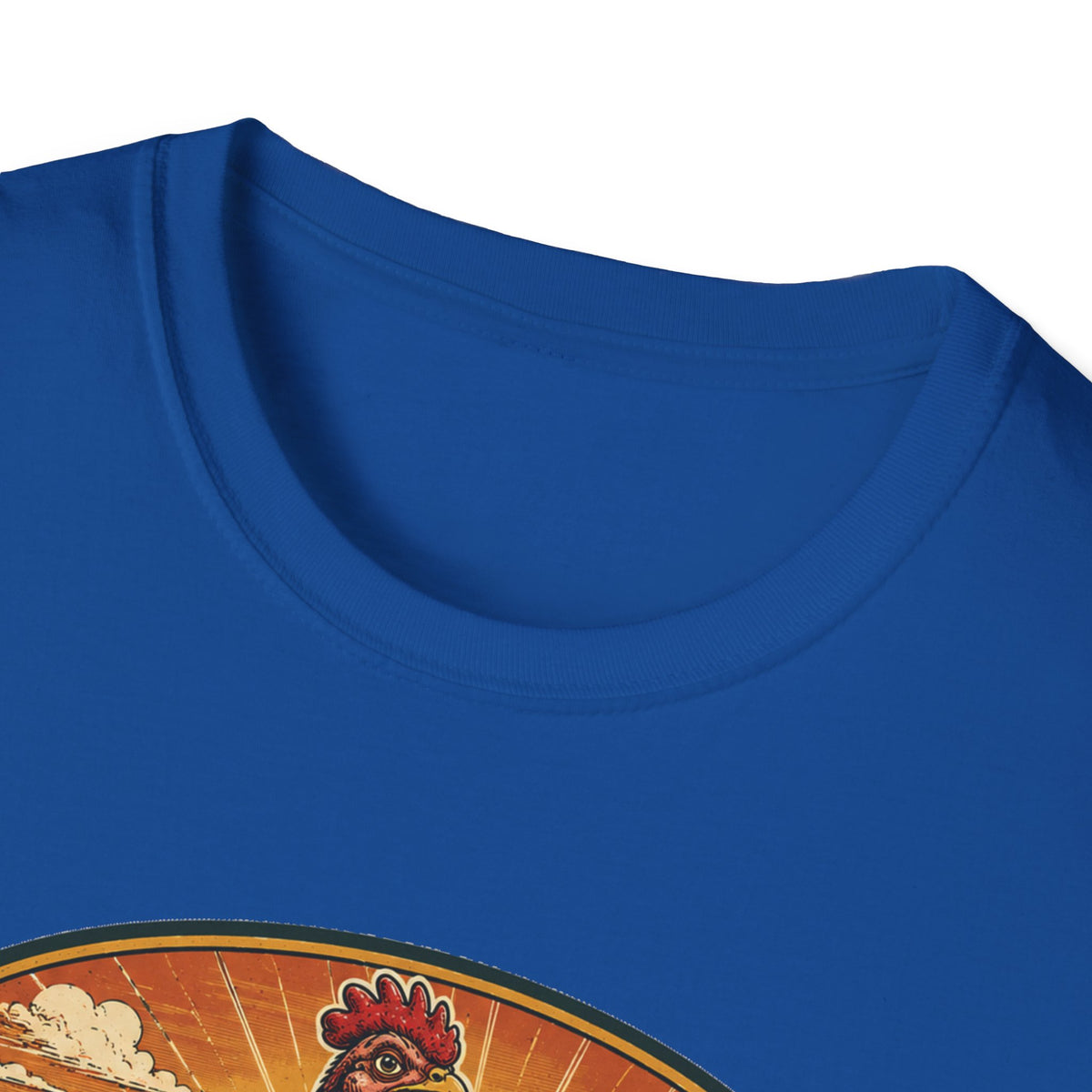 Bare Neck National Park Emblem T-Shirt — Naturally Ventilated Rooster Naked Neck Turken Tee