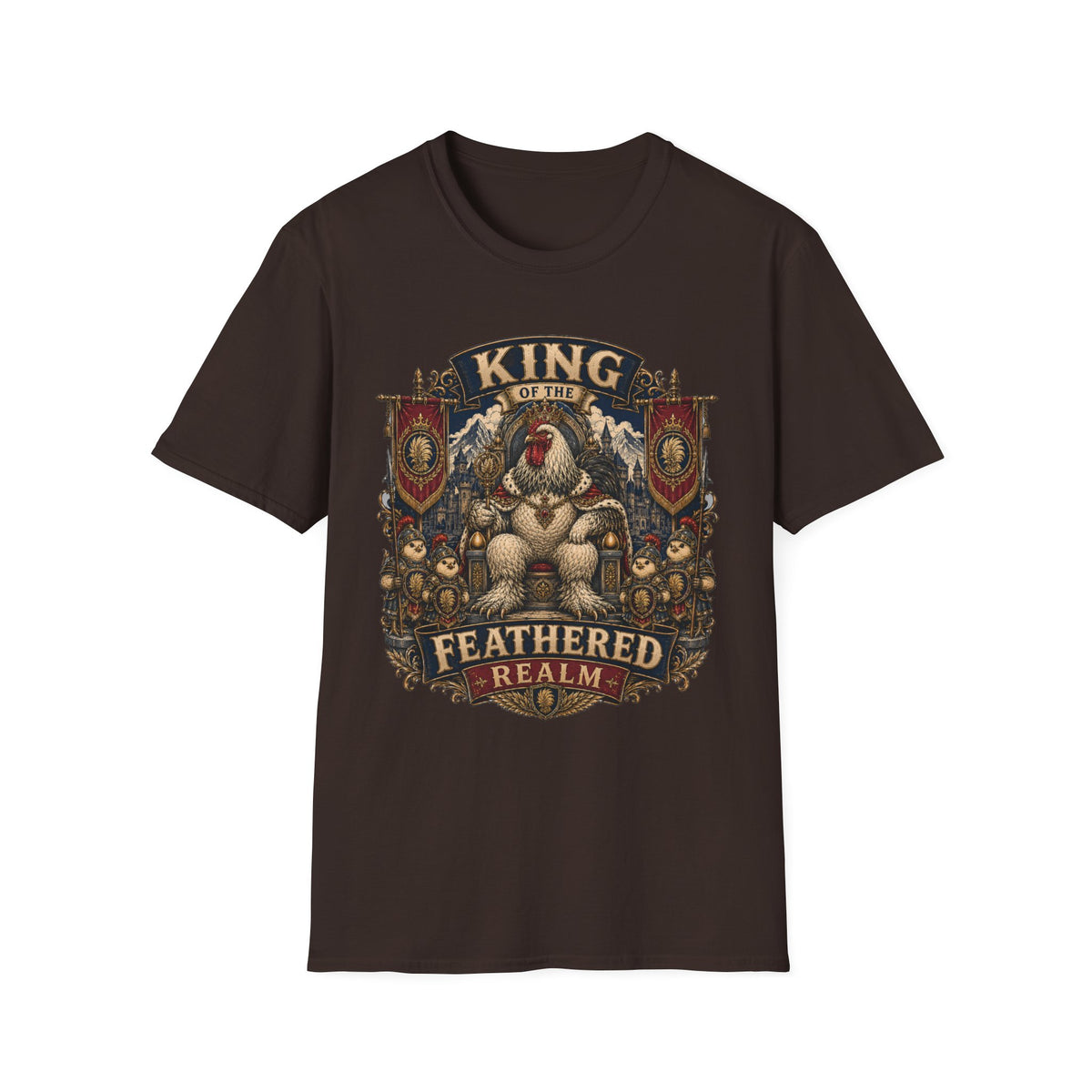 King of the Feathered Realm Brahma T-shirt, photo 4