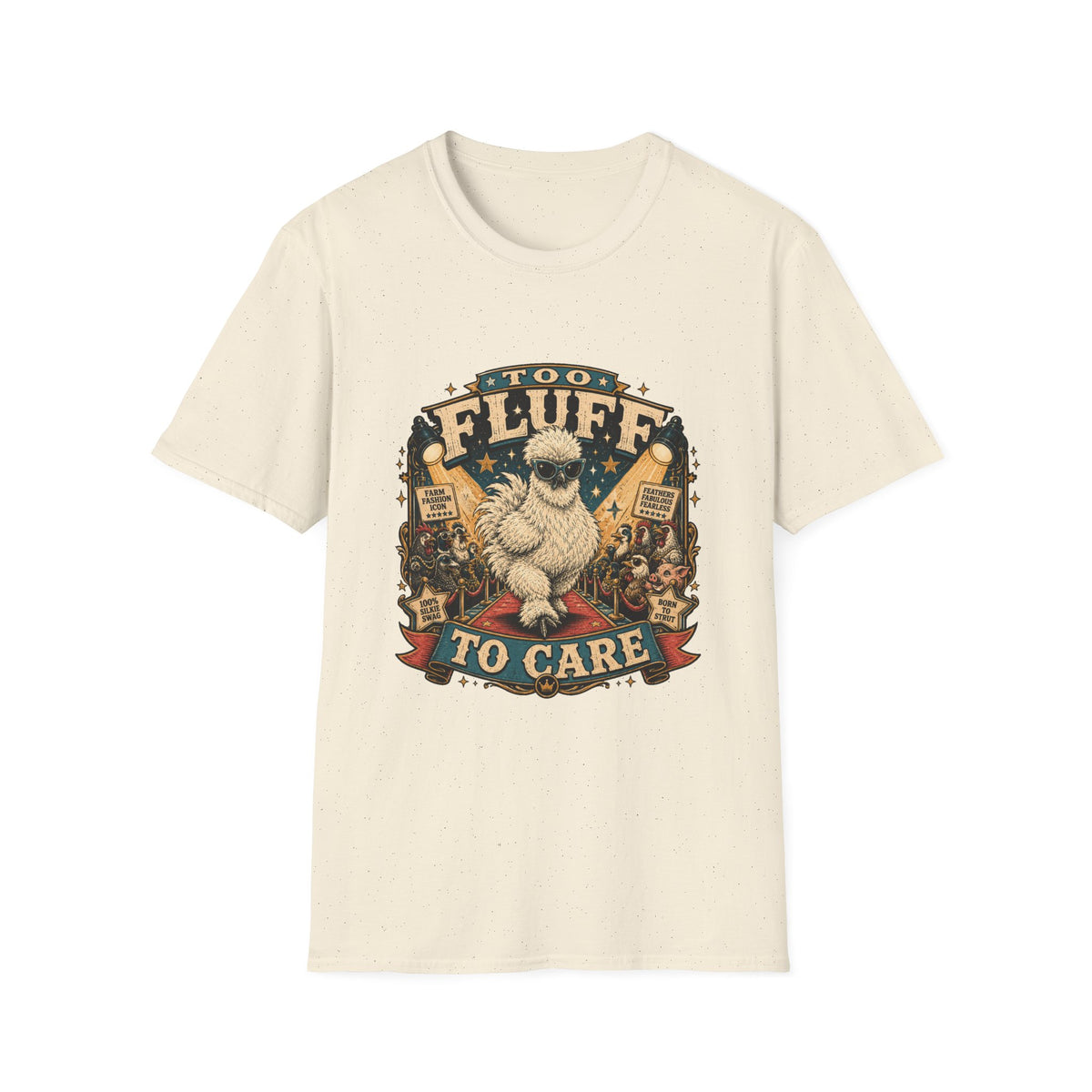 Too Fluff Silkie Chicken T-shirt, photo 5