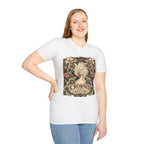 Crowned by Nature Polish Chicken T-Shirt — Vintage Botanical Hen Tee