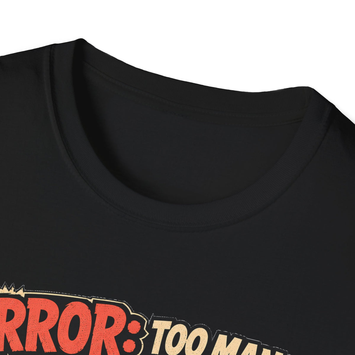 Too Many Chickens Error T-Shirt — Chicken Math Calculator Tee