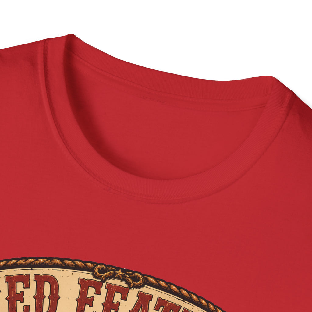 Red Feather Ranch Emblem T-Shirt — Rhode Island Red Heritage Tee