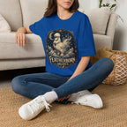 Featherborn Dreamer Silkie T-Shirt — Celestial Moonlit Hen Tee
