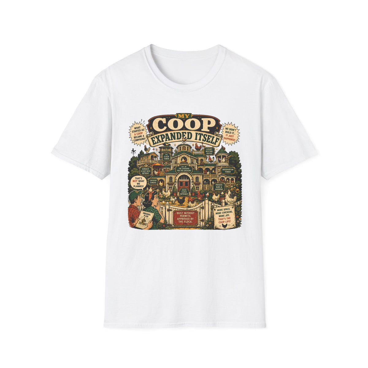 My Coop Expanded Itself T-shirt, photo 2
