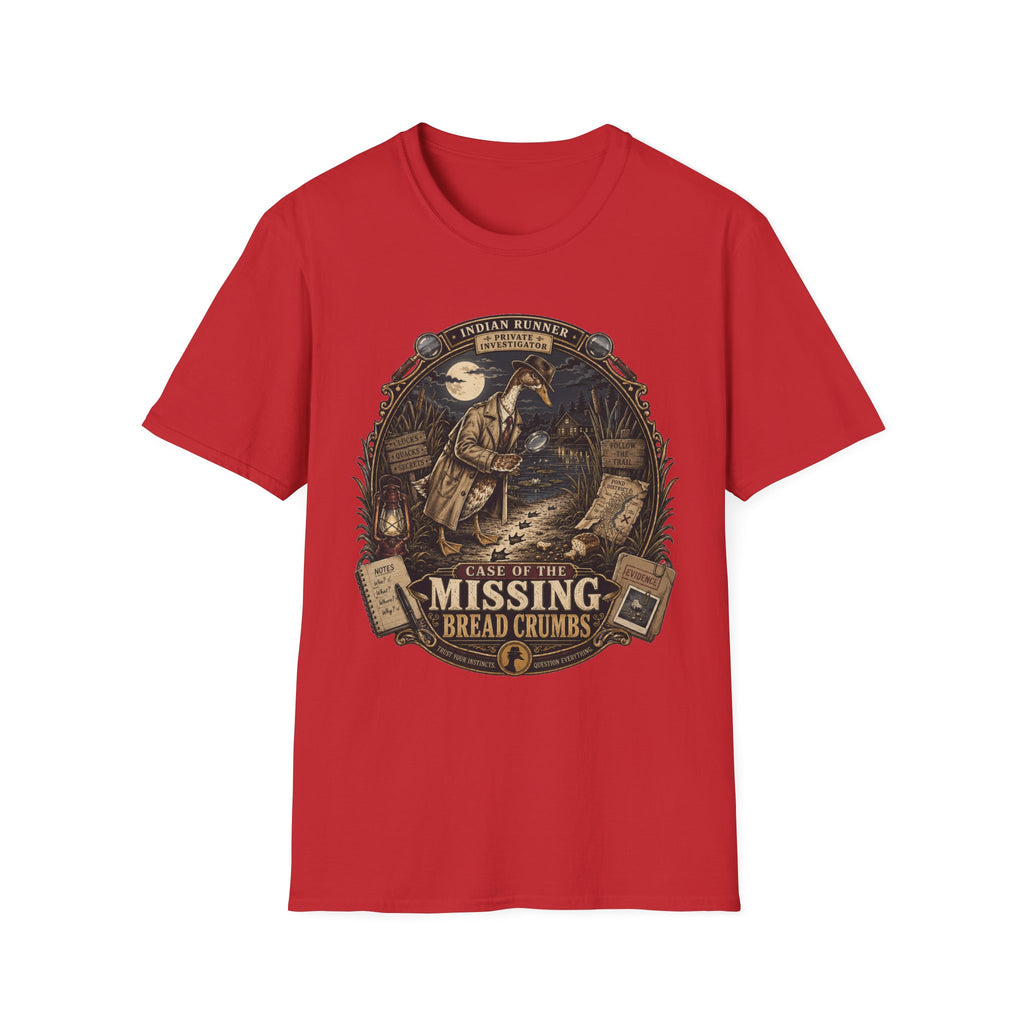 The Case of the Missing Breadcrumbs Indian Runner T-shirt, photo 3