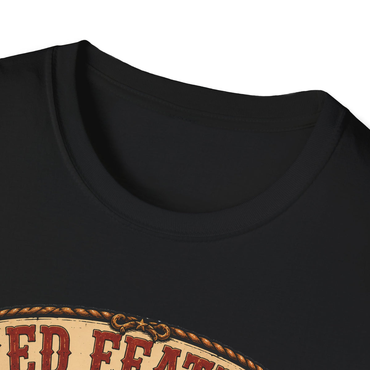 Red Feather Ranch Emblem T-Shirt — Rhode Island Red Heritage Tee