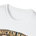 The Only Addiction That Lays Breakfast T-Shirt — Chicken Math Graphic Tee