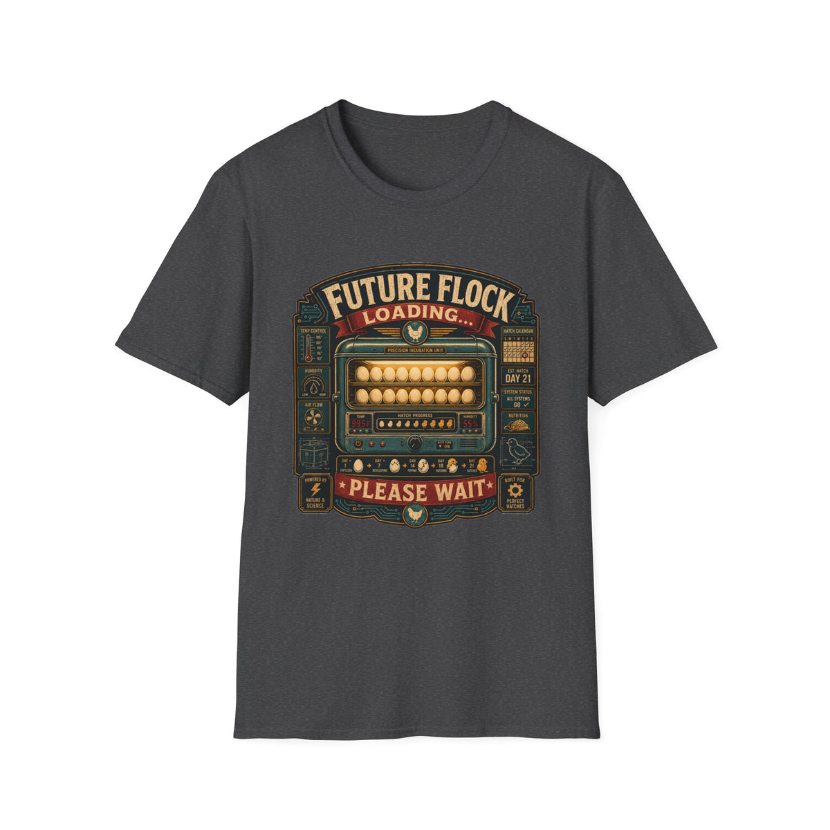 Future Flock Loading Please Wait T-shirt, photo 7