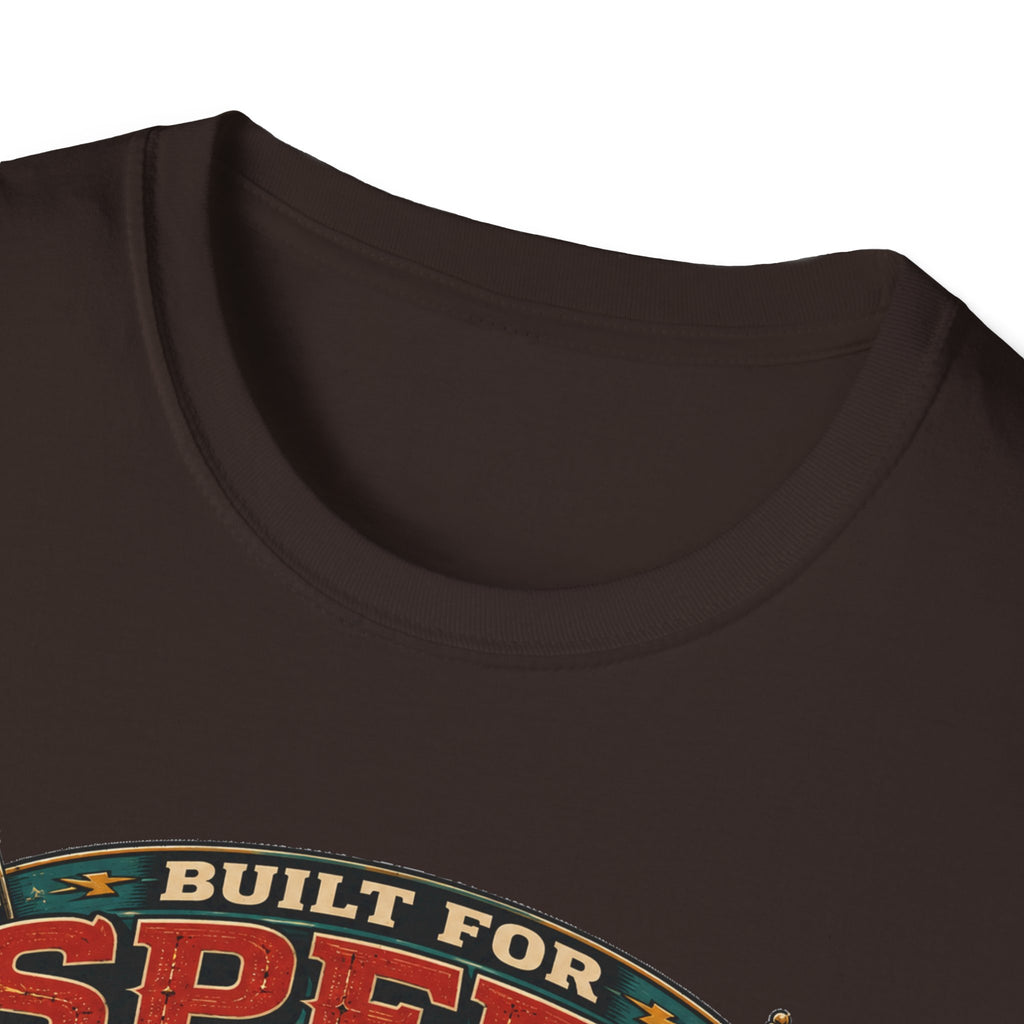 Built for Speed Barnyard Dash Indian Runner T-Shirt — Designed for Chaos Tee