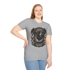 Master of Midnight Feathers Ayam Cemani T-Shirt — Gothic Rooster Graphic Tee