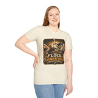 The Flock Awakens T‑Shirt — Retro Goose & Duck Vintage Wildlife Tee