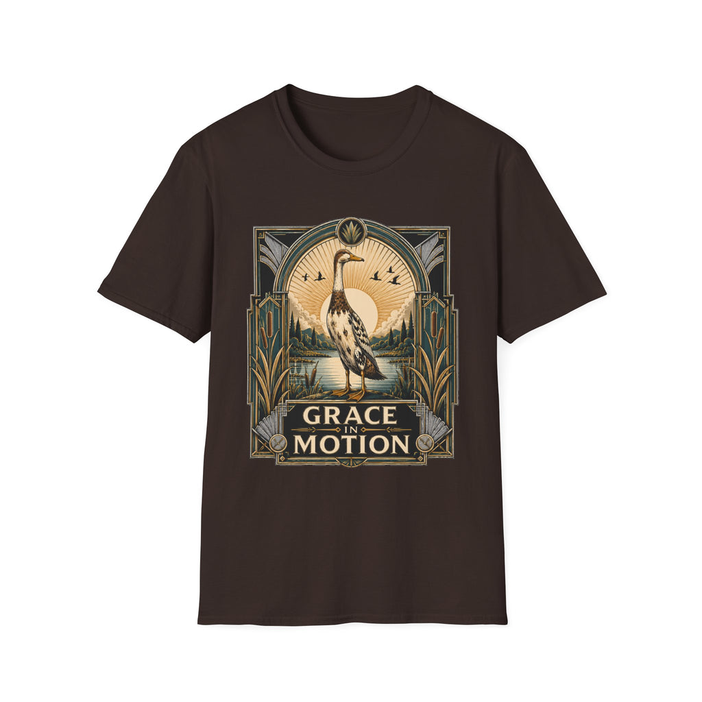Grace in Motion Indian Runner T-shirt, photo 4
