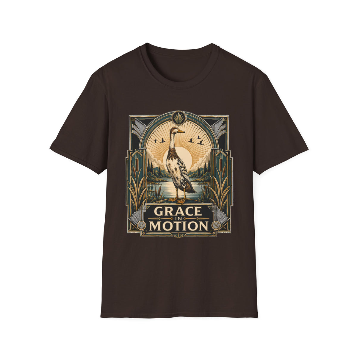 Grace in Motion Indian Runner T-shirt, photo 4