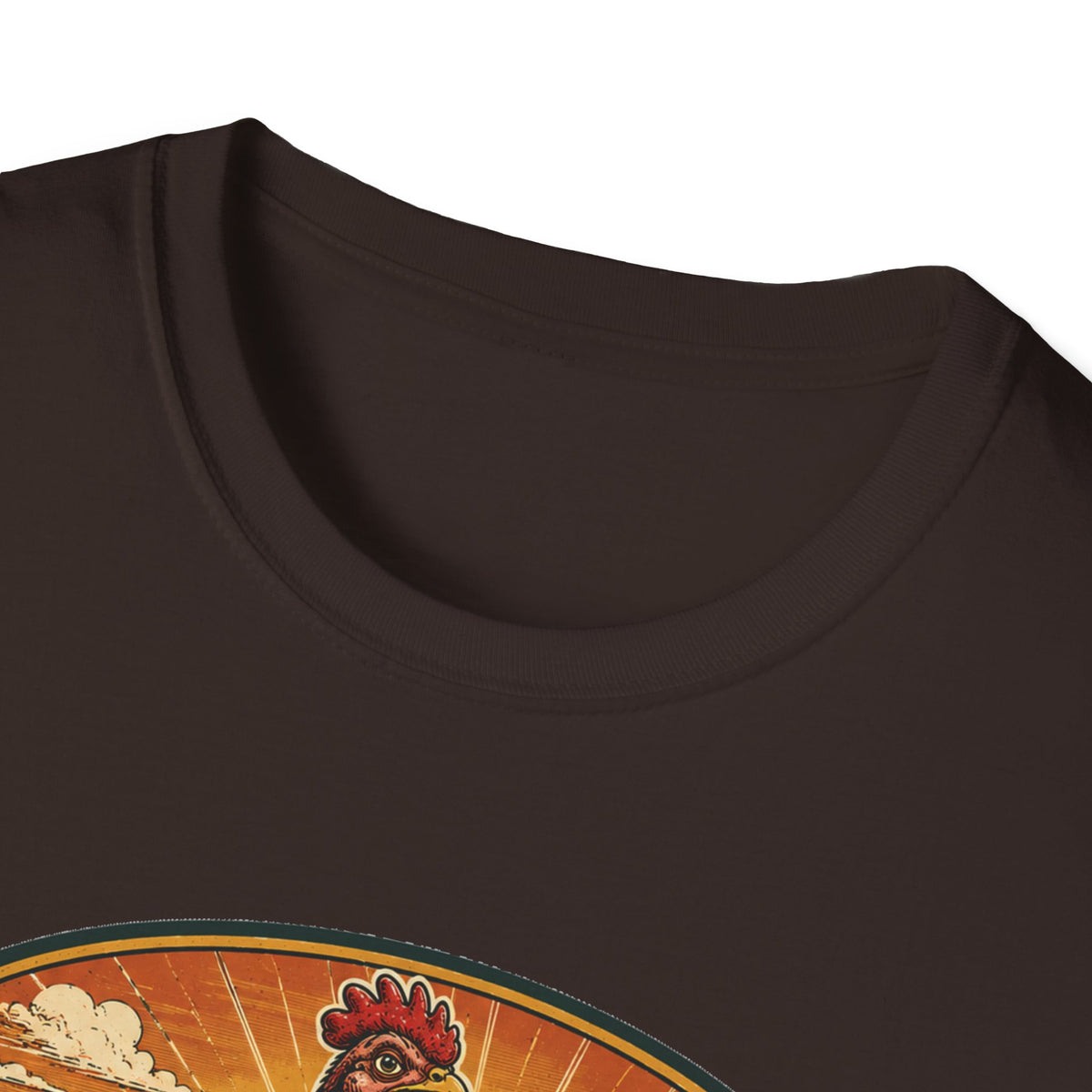 Bare Neck National Park Emblem T-Shirt — Naturally Ventilated Rooster Naked Neck Turken Tee
