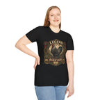Legend of the Barnyard Dark Brahma T-Shirt — Vintage Rooster Label Tee