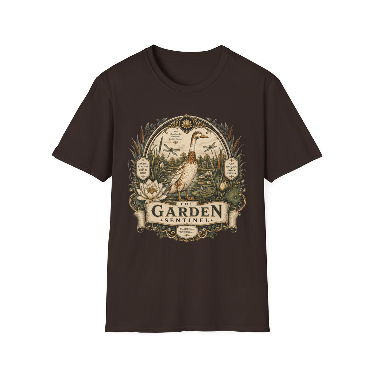 The Garden Sentinel Indian Runner T-shirt, photo 4