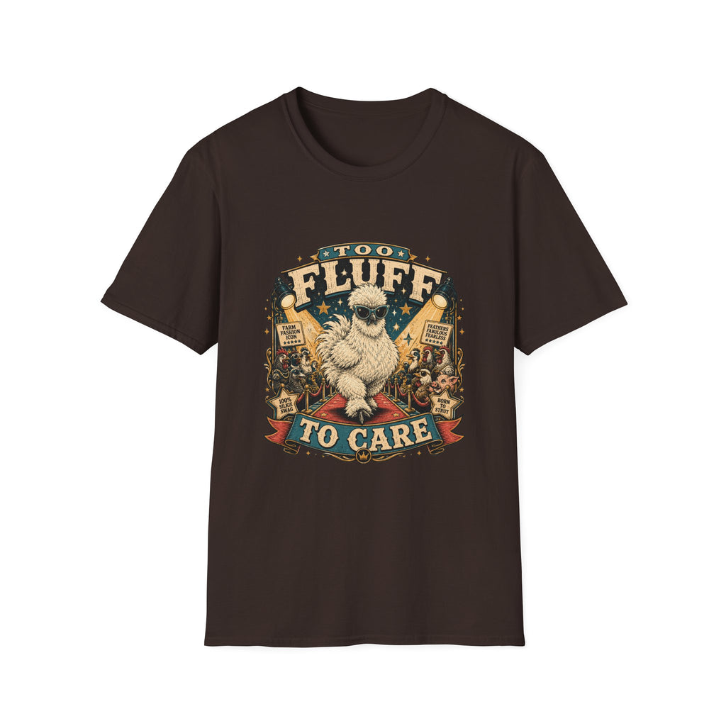 Too Fluff Silkie Chicken T-shirt, photo 4