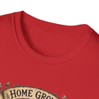 Home Grown and Golden Cochin T-Shirt — Garden Hen & Chicks Tee