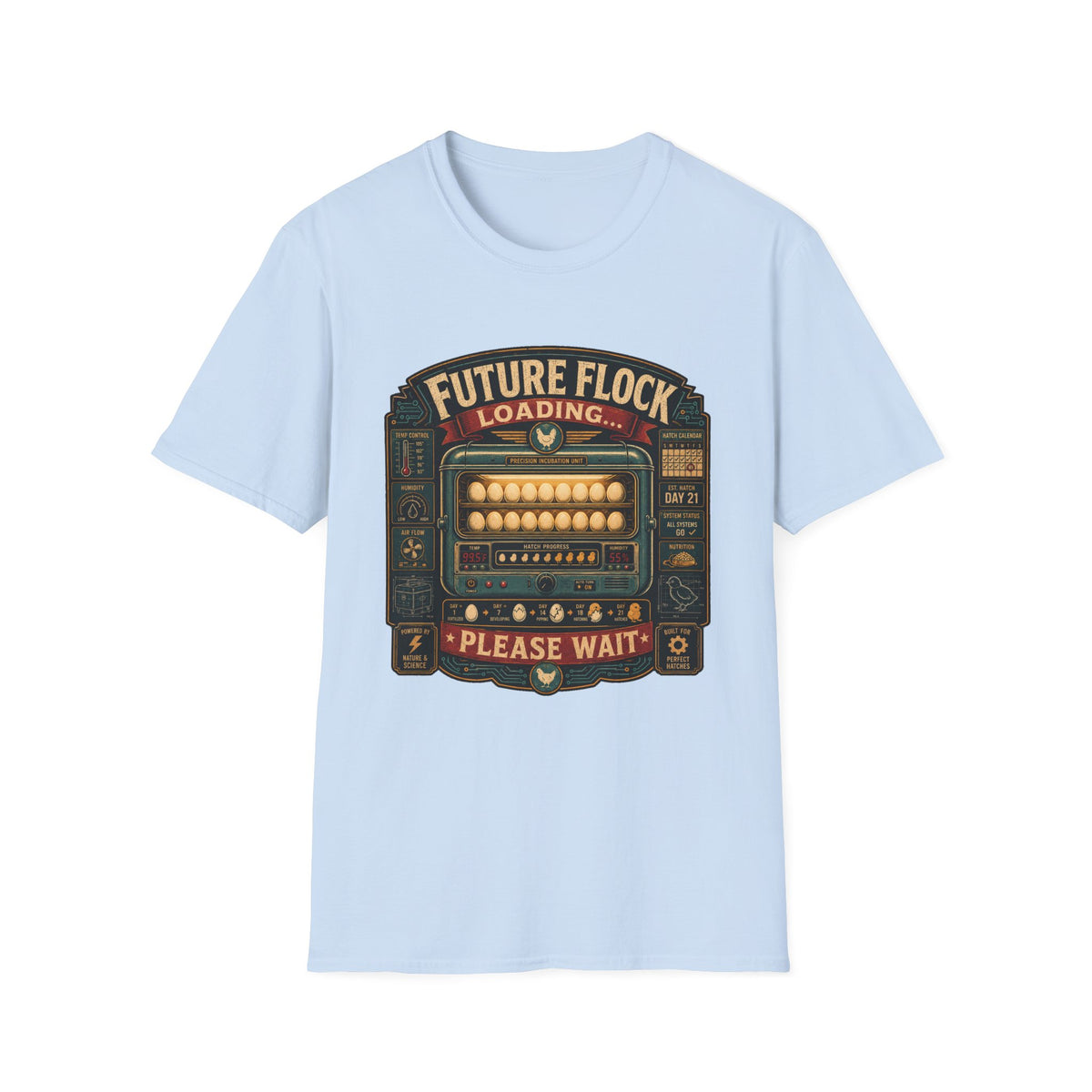 Future Flock Loading Please Wait T-shirt, photo 8