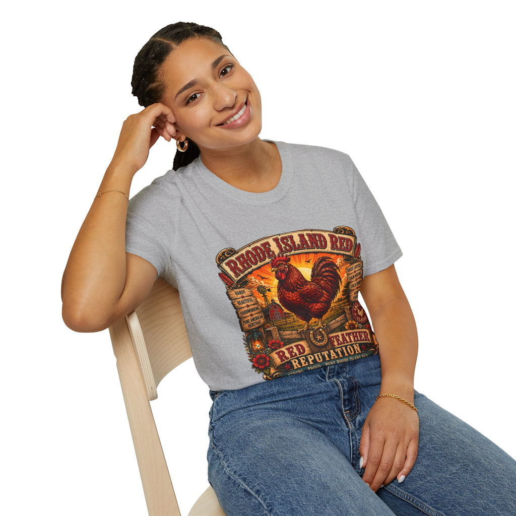 Rhode Island Red Reputation T-Shirt — Heritage Breed Graphic Tee