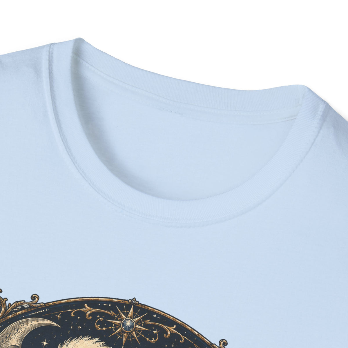 Featherborn Dreamer Silkie T-Shirt — Celestial Moonlit Hen Tee