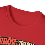 Too Many Chickens Error T-Shirt — Chicken Math Calculator Tee