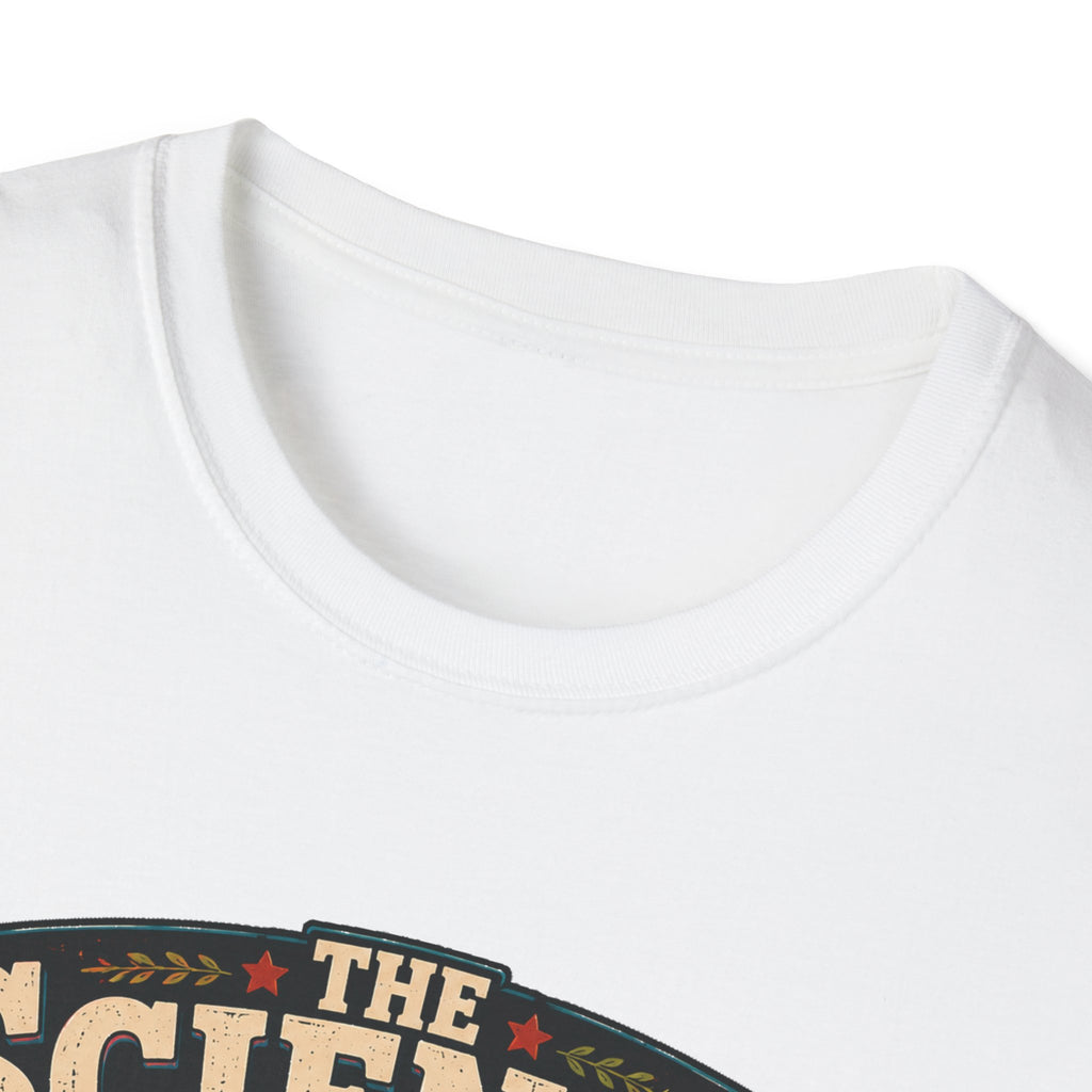 The Science Is Undeniable T-Shirt — Chicken Math Pie Chart Tee