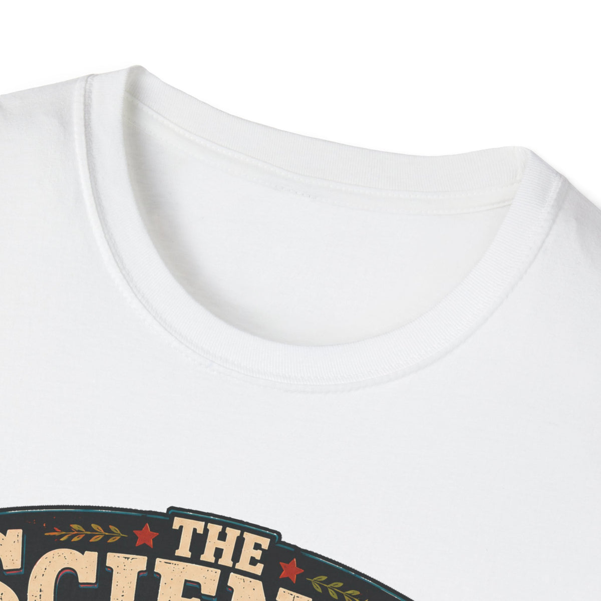 The Science Is Undeniable T-Shirt — Chicken Math Pie Chart Tee