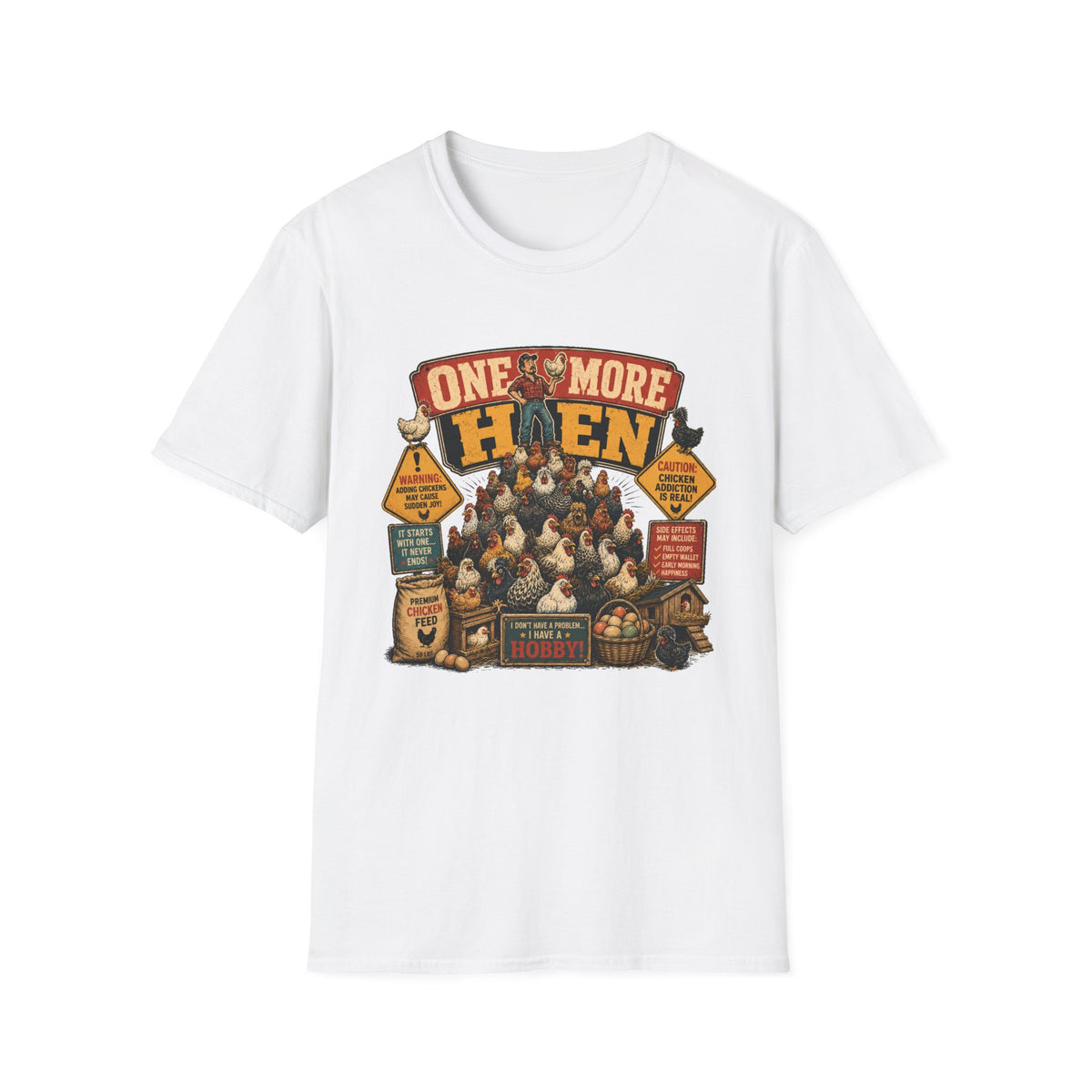 One More Hen T-shirt, photo 2