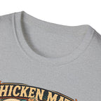 The Only Addiction That Lays Breakfast T-Shirt — Chicken Math Graphic Tee