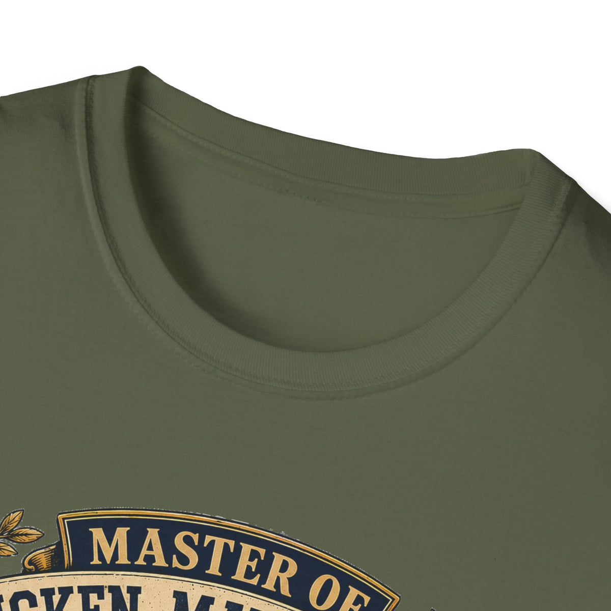 Master of Chicken Mathematics T-Shirt — Collegiate Crest Graphic Tee