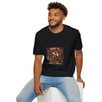 Less Feathers, More Attitude T-Shirt — Naked Neck Rooster Tee