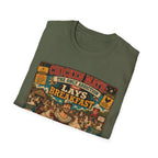 The Only Addiction That Lays Breakfast  —  Not All Heroes Wear Capes T-Shirt Tee