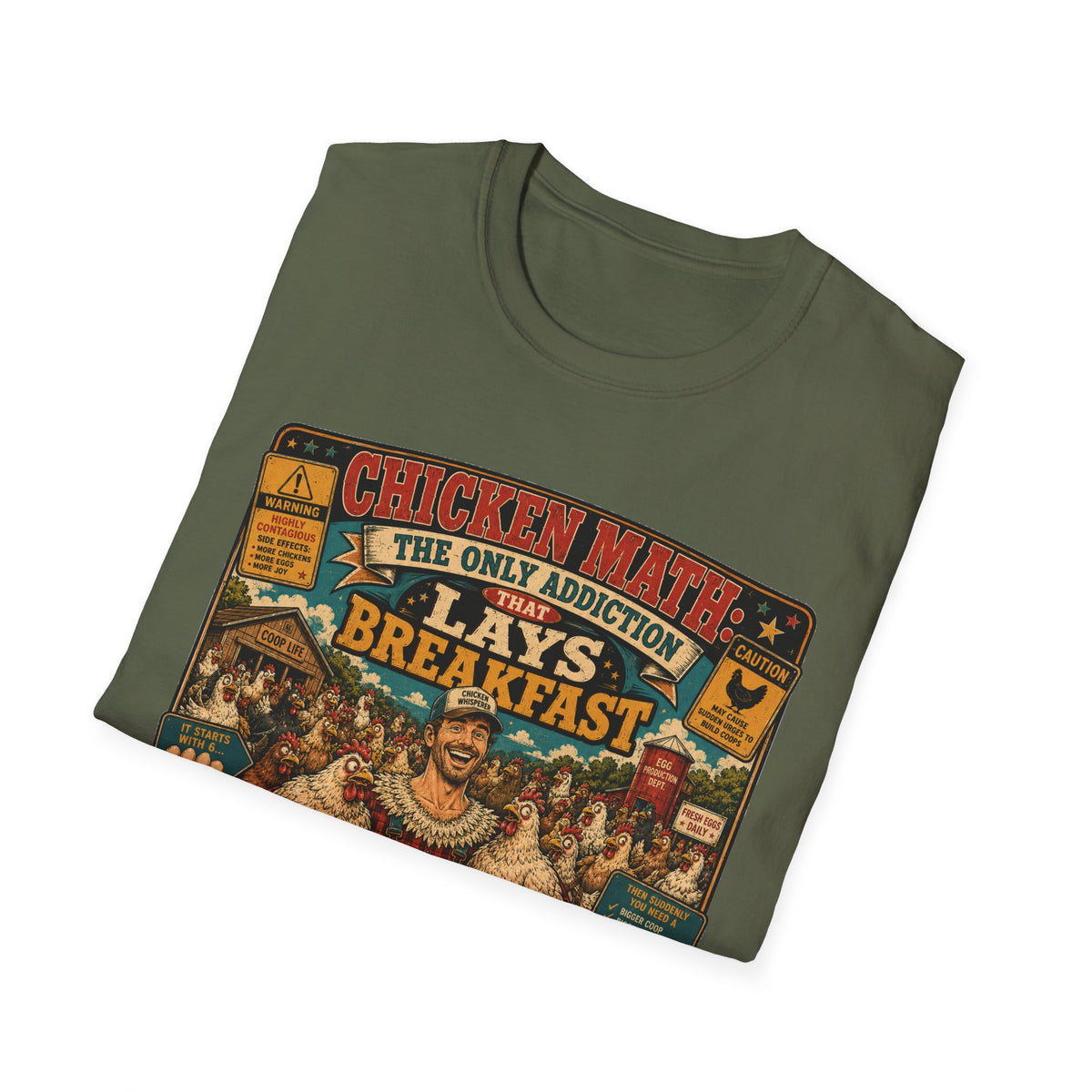 The Only Addiction That Lays Breakfast  —  Not All Heroes Wear Capes T-Shirt Tee
