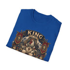 King of the Feathered Realm Brahma T-Shirt — Royal Rooster Crest Tee