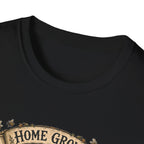 Home Grown and Golden Cochin T-Shirt — Garden Hen & Chicks Tee