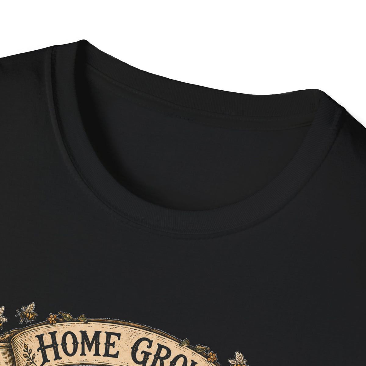 Home Grown and Golden Cochin T-Shirt — Garden Hen & Chicks Tee