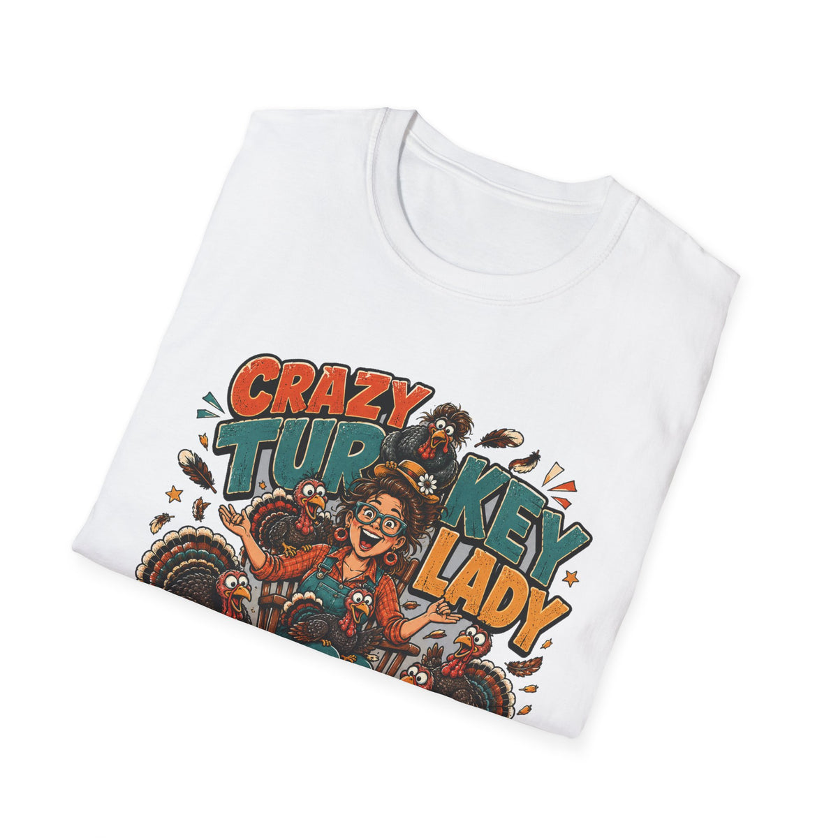 Crazy Turkey Lady Tee — It's Not a Hobby, It's a Lifestyle