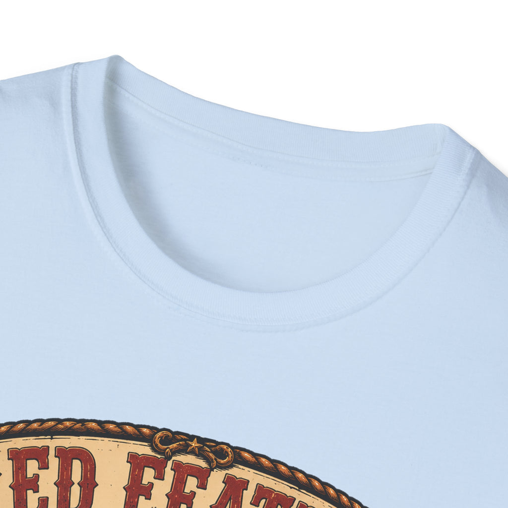 Red Feather Ranch Emblem T-Shirt — Rhode Island Red Heritage Tee