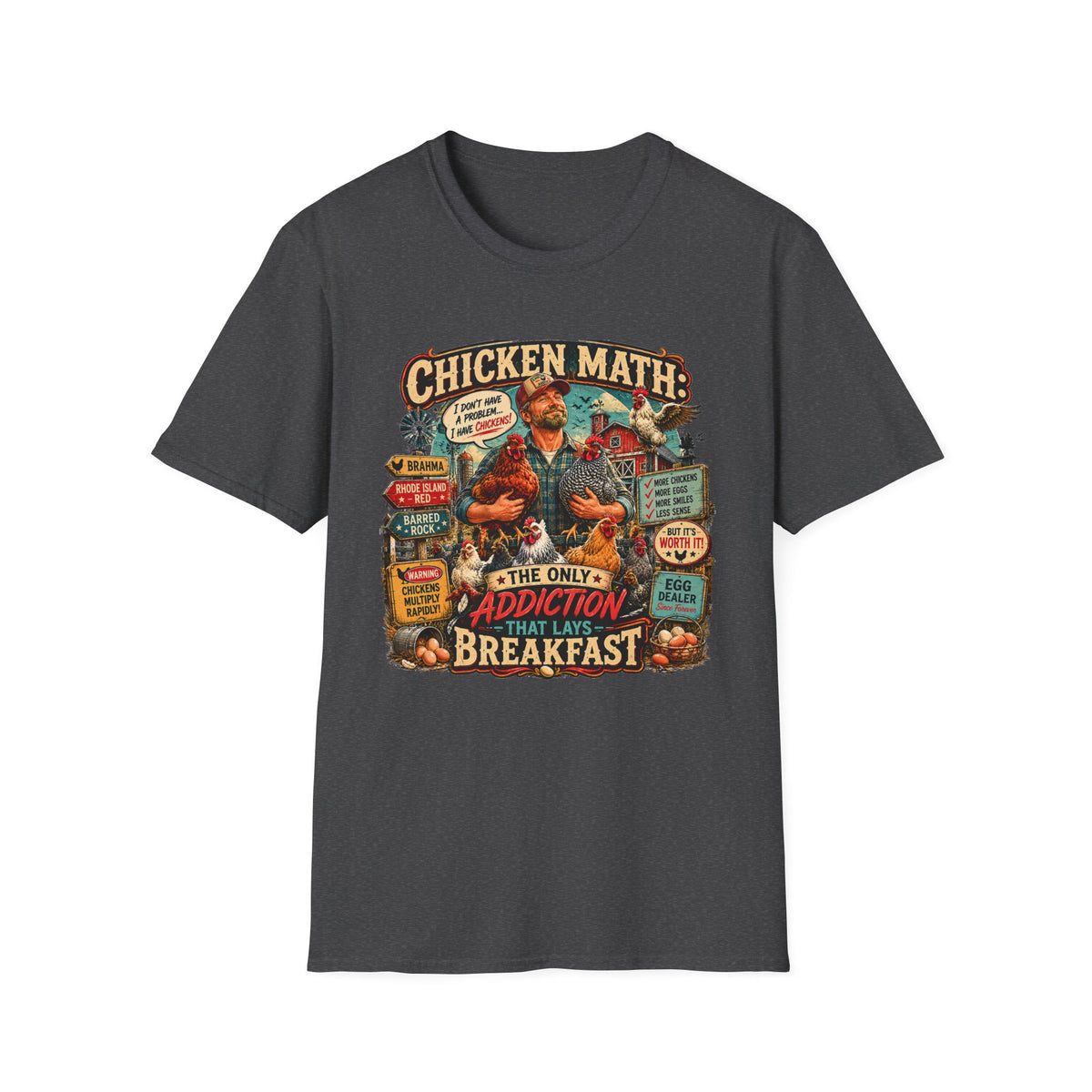 The Only Addiction That Lays Breakfast T-shirt, photo 7