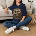 The Kingdom of the Long Waddle T-Shirt — Indian Runner Duck Crest Tee